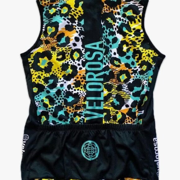 BN Velarosa Cheetahlicious Bike Sleeveless Jersey Small - Picture 6 of 7
